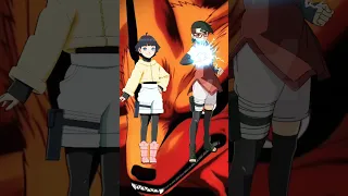 Himawari VS Sarada #uzumakihimawari #uchihasarada #kawahima #borusara