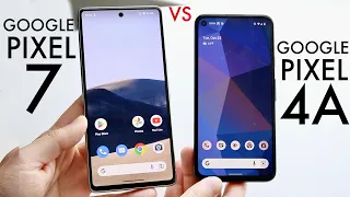 Google Pixel 7 Vs Google Pixel 4A! (Comparison) (Review)