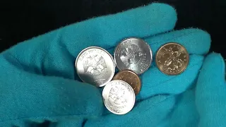 Обзор Набора 2013 СПМД (реже) 5 монет регулярного чекана
