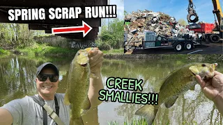 SPRING SCRAP RUN & CREEK SMALLIES ON THE TONAWANDA!!!