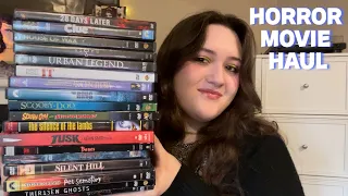 Horror Physical Media Haul!! (Thrifting, FYE, and Ebay)