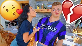 I CANT STOP KISSING YOU PRANK ON BOYFRIEND! **Gone Wrong**