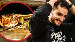 ¡Hice mi propia PIZZA! (SALE MAL) | Adrián Marcelo Vloggea