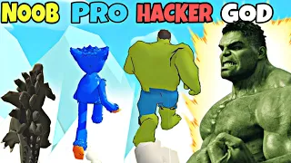 NOOB vs PRO vs HACKER vs GOD in Animal Evolution