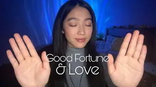 ASMR Giving you Love & Good Luck ❤️🤲🏼 Hand Movements, Affirmations, Healing 당신에게 사랑을주고 | 帶來愛與好運