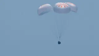 Splashdown! SpaceX Demo-2 crew is back on Earth