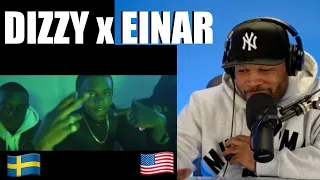 AMERICAN 🇺🇸 FIRST REACTION TO 🇸🇪 SWEDISH RAPPERS | Dizzy X Einár - Härifrån (Official Music Video)