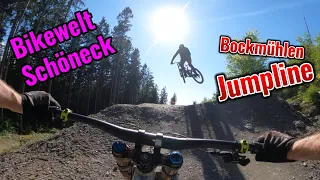 First time Bikewelt Schöneck, best Jumpline in Germany