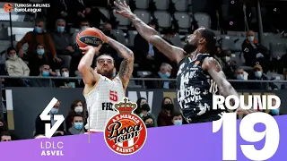 Monaco dominates French derby! | Round 19, Highlights | Turkish Airlines EuroLeague