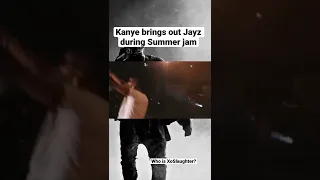 KANYE BRINGS OUT JAYZ DURING SUMMER JAM #kanyewest #jayz