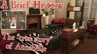 THE TRUE STORY OF ANNABELLE?! a brief history in the sims 4