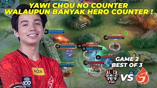 CHOU YAWI EMANG DIFF! WALAU DIDEPAN RUBY TTEP DI PICK! - ALTER EGO vs AURA Game 2 #KBreakdown