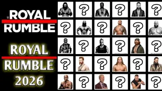 WWE Royal Rumble 2026