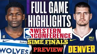TIMBERWOLVES VS NUGGETS FULL GAME HIGHLIGHTS | NBA HIGHLIGHTS PREVIEW | NBA LIVE TODAY