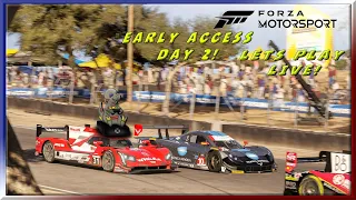 FORZA MOTORSPORT EARLY ACCESS DAY 2! #forzamotorsport #live