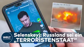 SELENSKYJ: „Russland betreibt staatlichen Terrorismus“ - Videobotschaft des Ukrainischen Präsidenten