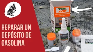 Reparar un depósito de Gasolina y que no pierda combustible.