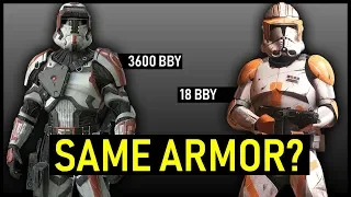 Why do CLONES and OLD REPUBLIC TROOPERS look so similar? | Star Wars Lore