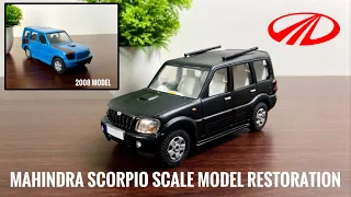Mahindra Scorpio Scale Model Full Restoration | Old Scorpio Converted to New Look. | Centy Toys