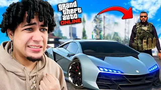 ESCAPAMOS DEL *POLICIA MAS TEMIDO* EN GTA V ROLEPLAY 😨 TheNino CAP #2