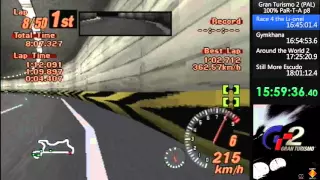 Gran Turismo 2 (PAL) 100% Speedrun Redo 8 - SS Route 5 Endurance/Free Specials 3