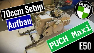 Puch E50 Motor überholen & auf 70ccm umbauen / Goose Racing