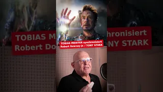 Tobias Meister synchronisiert Robert Downey Jr. als Tony Stark alias Iron Man