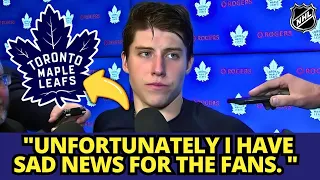 JUST ANNOUNCED! SAD NEWS ABOUT MITCH MARNER! STAR LEAVING THE LEAFS? MAPLE LEAFS NEWS