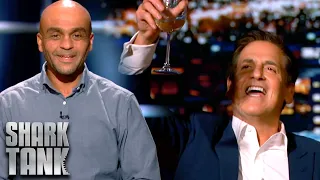 Shark Tank US | The Sharks Do A Crazy Tasting For Bee D'Vine Honey Wine