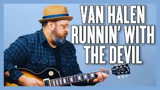 Van Halen Runnin' With The Devil Guitar Lesson + Tutorial