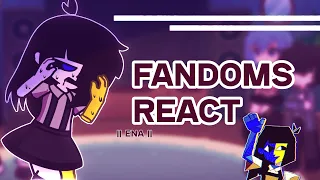 Fandoms React to ENA 2/6 || GL2 || hello ミモ ♡ ||