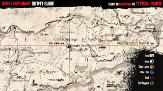 Red Dead Redemption - How to get Savvy Merchant Outfit