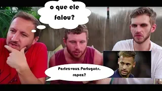 FRANCESES ANALISANDO CELEBRIDADES BRASILEIRAS FALANDO FRANCÊS (Neymar e mais)