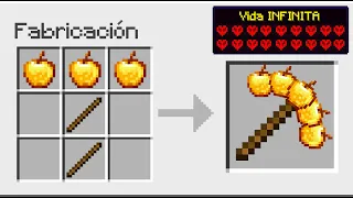 Paso MINECRAFT pero EXISTEN PICOS de CUALQUIER BLOQUE 😱😎 Invictor y Acenix