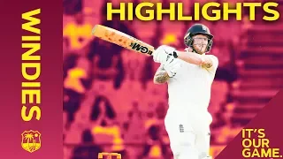 Buttler and Stokes Lead England Fightback |  Windies vs England 3rd Test Day 1 2019 - Highlights