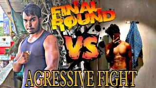 Final round 80kg vs 55kg friendly fight