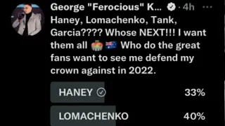 GEORGE KAMBOSOS WONT FIGHT DEVIN HANEY  SCARED !!! PROVE ME WRONG