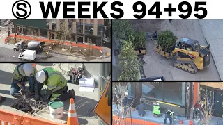 Construction time-lapses with closeups (compilation): Weeks 94+95 of the Ⓢ-series