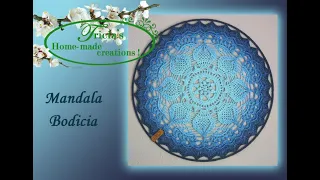 Mandala Bodicia haken 50 cm (with English description )