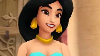 Kingdom Hearts 2 Final Mix - Jasmine's Enthusiasm