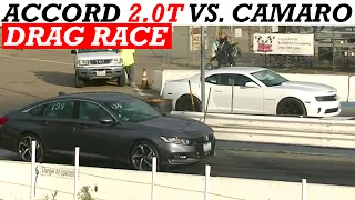 2020 Honda Accord Sport 2.0T vs. Camaro SS