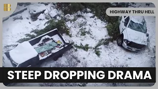 Steep Drop, High Drama! - Highway Thru Hell - Reality Drama
