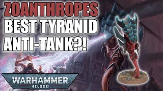 Tyranid Zoanthropes Unit Review! Their Best Anti Tank Unit?! | Warhammer 40k 10th Edition