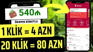 HƏR KLİK ÜÇÜN 4 AZN QAZAN 🤑💰  [ 100% ÖDƏMƏ EDİR ]