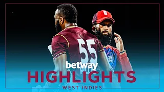 Extended Highlights | West Indies v England | Moeen Stars for England | 4th Betway T20I