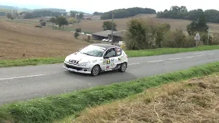 Finale Coupe de France des Rallyes 2019 à Albi - Peugeot 206 XS N°92