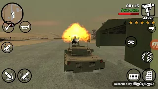 GTA SAN ANDREAS Android How To Get Tank Rhino