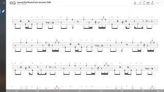 Daft Punk - Around The World (BASS TAB PLAY ALONG)