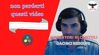 DaVinci  Resolve : marcatori di capitoli