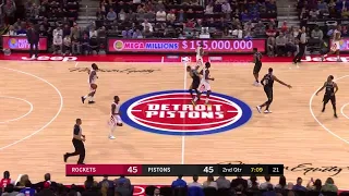 2nd Quarter, One Box Video: Detroit Pistons vs. Houston Rockets